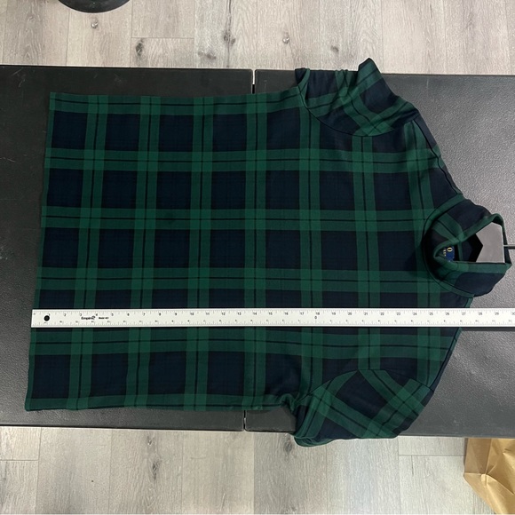 Polo Ralph Lauren Cotton Interlock Turtleneck Long Sleeve Shirt Mens Large Green - Picture 7 of 7